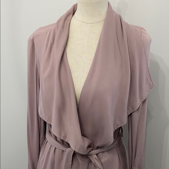 Thread + Supply Dusty Rose Trench Coat - Picture 2 of 7